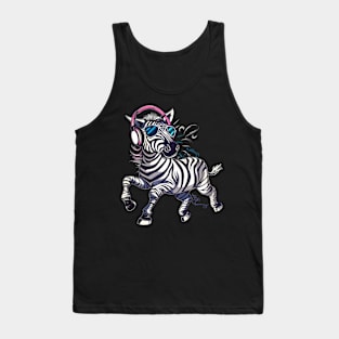 Zebra Interactive Exhibits Tank Top